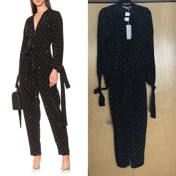 Stella McCartney Pants - STELLA MCCARTNEY Kiera spot print jumpsuit